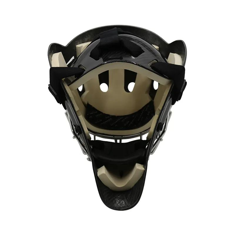 Steel Full Protection Ice Hockey Goalie Helmet
