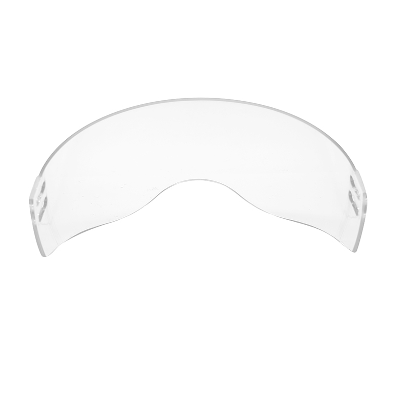 Old Fashioned Transparent Anti Fog Ice Hockey Visor