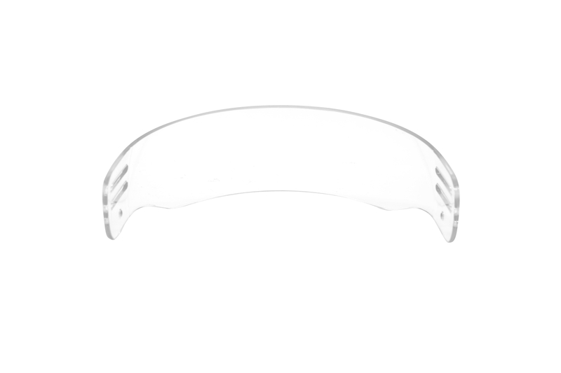 Transparent Personalized Anti-Scratch Ice Hockey Visor