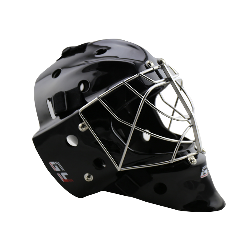 Steel Head Protective Ice Hockey Goalie Helmet