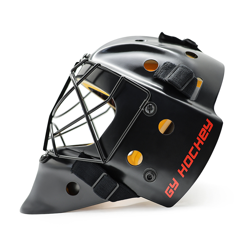 Stainless Steel Cat-eye Grille Custom Field Hockey Goalie Helmet