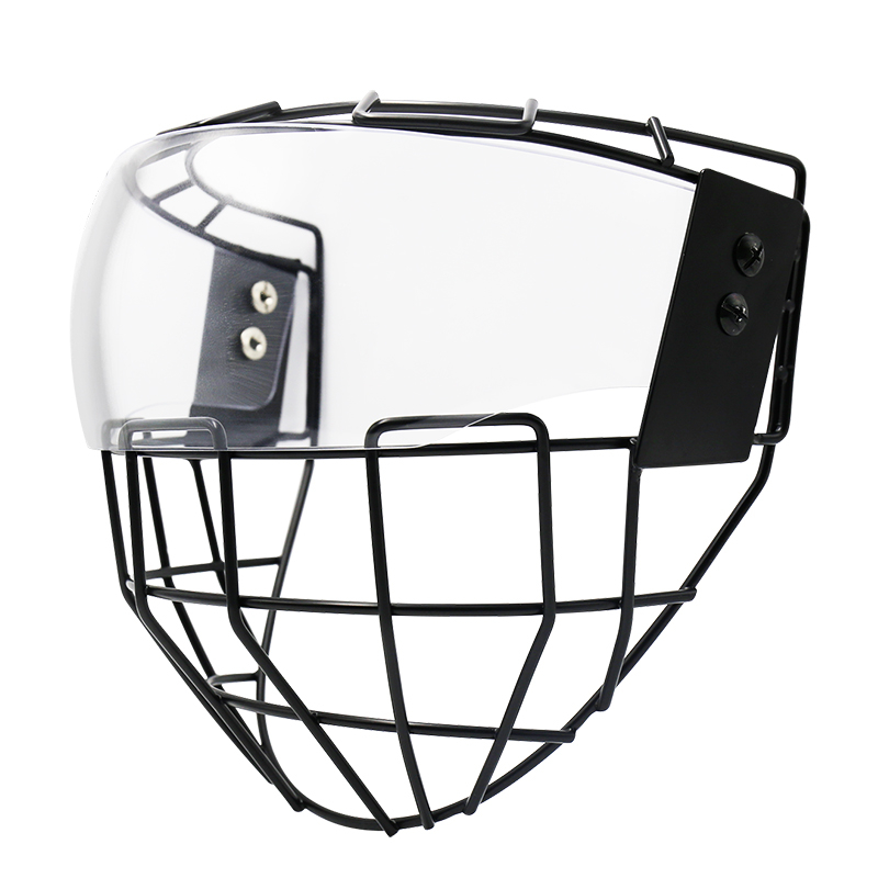 Black Ice Hockey Helmet Face Cage Visor Shield