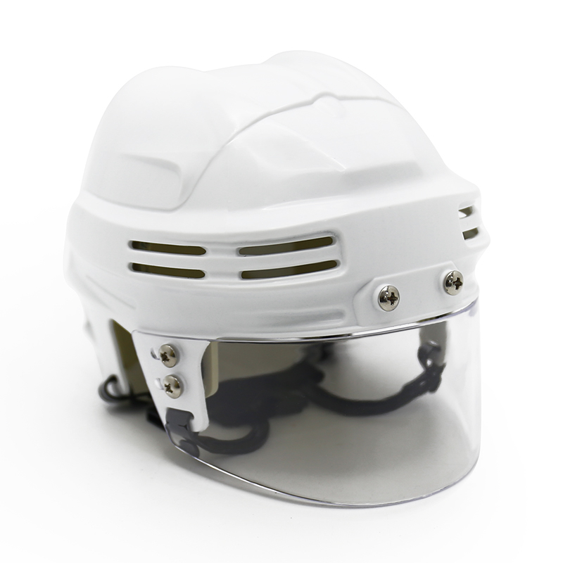 Custom Display Mini Ice Hockey Helmet Combo with Visor