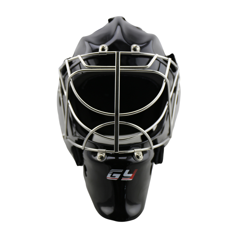 Steel Head Protective Ice Hockey Goalie Helmet