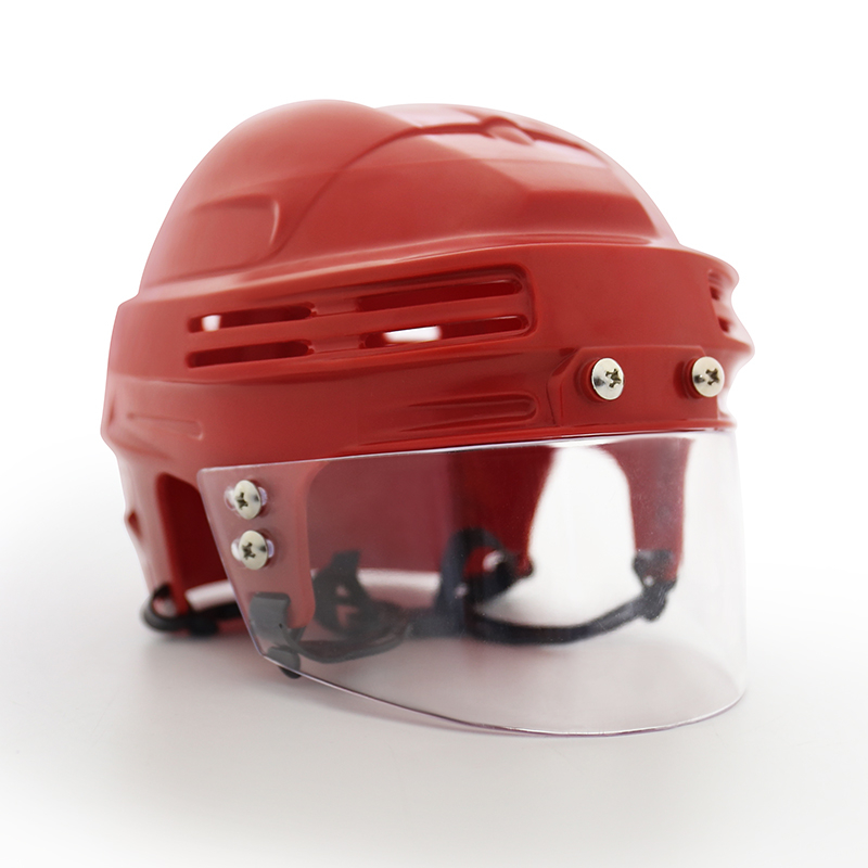 Custom Display Mini Ice Hockey Helmet Combo with Visor