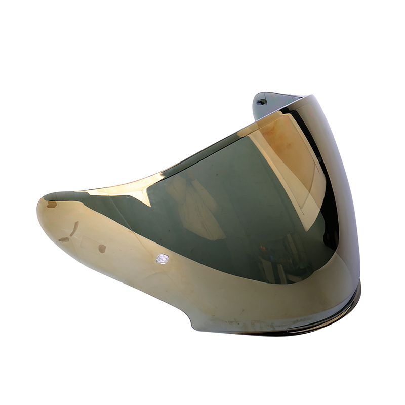 Gold Sun Shading Motorcycle Helmet Visor