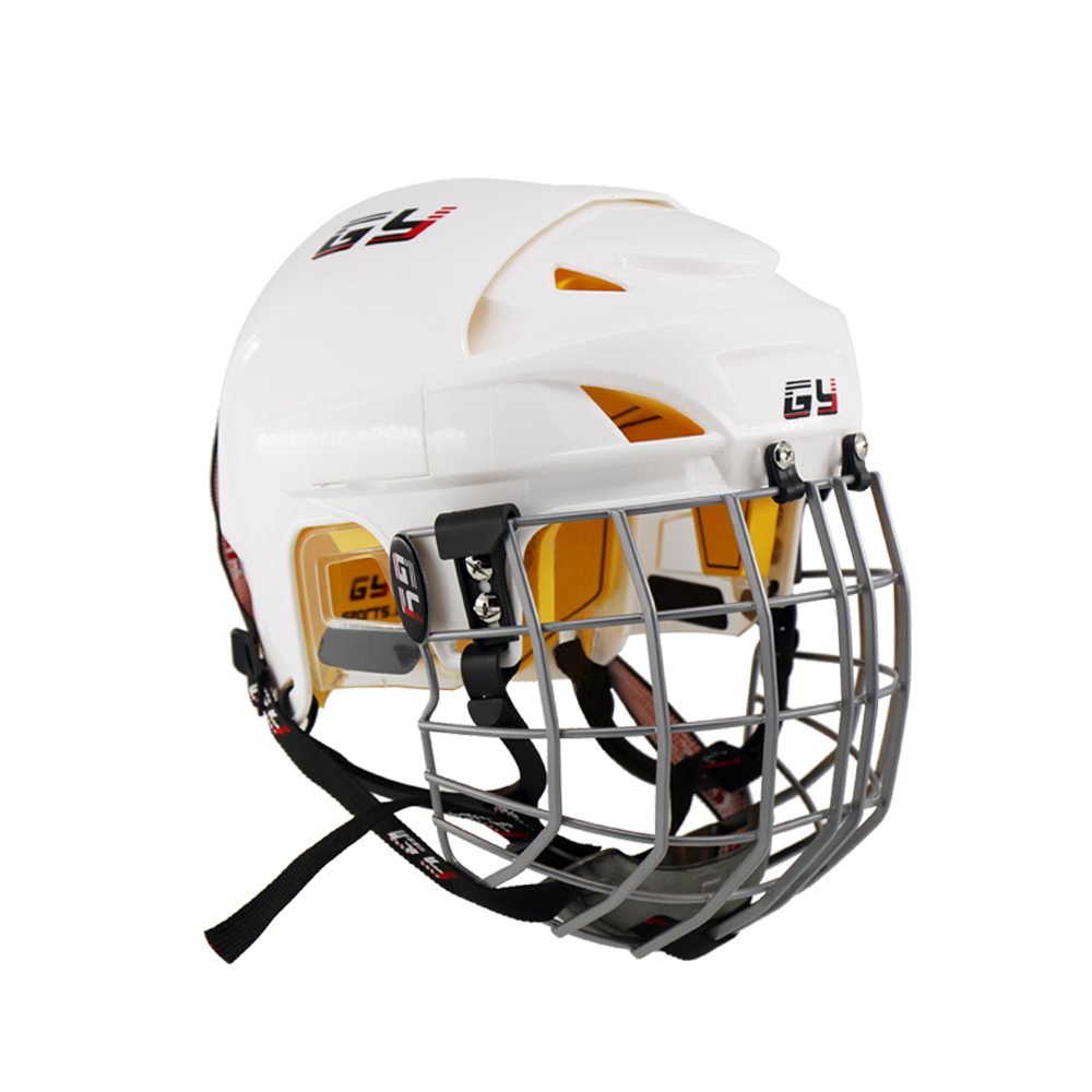 Medium Comfortable Ice Hockey Helmet For Round Head