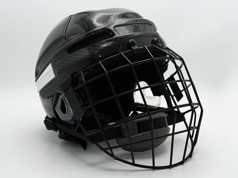 Carbon Fiber Ice Hockey Helmet with 3D Printed Liner.png