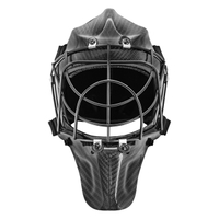 Custom Floorball Helmet Light Carbon Fiber Floorball Goalie Helmet