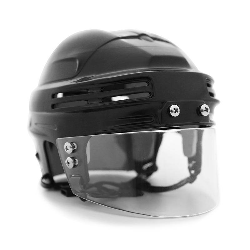 Custom Display Mini Ice Hockey Helmet Combo with Visor