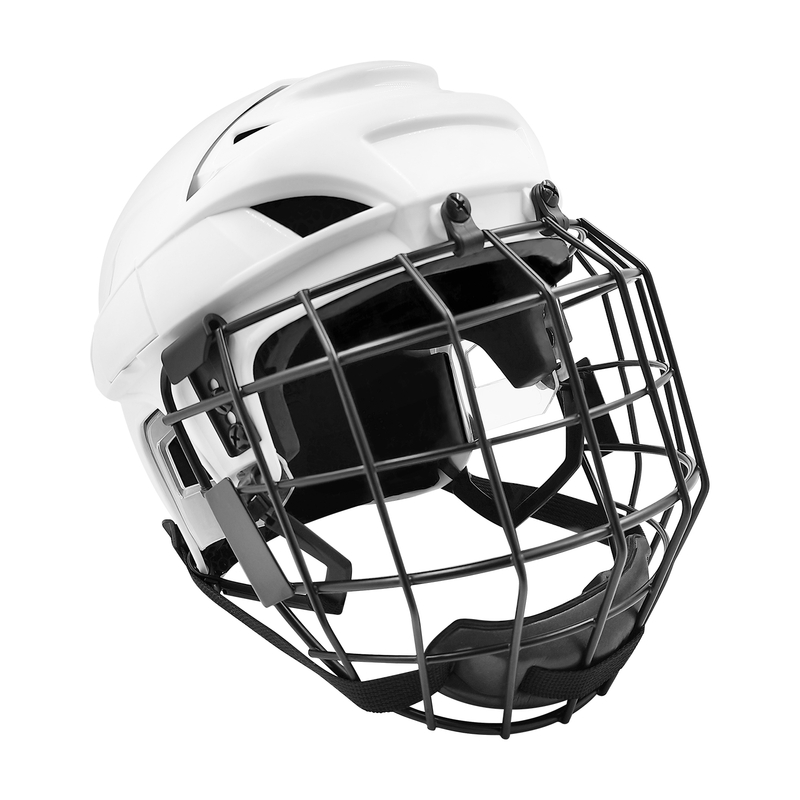 Medium Adjustable Head Protection Ice Hockey Helmet