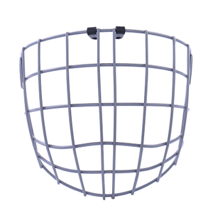 Black Silver Training Ice Hockey Cage