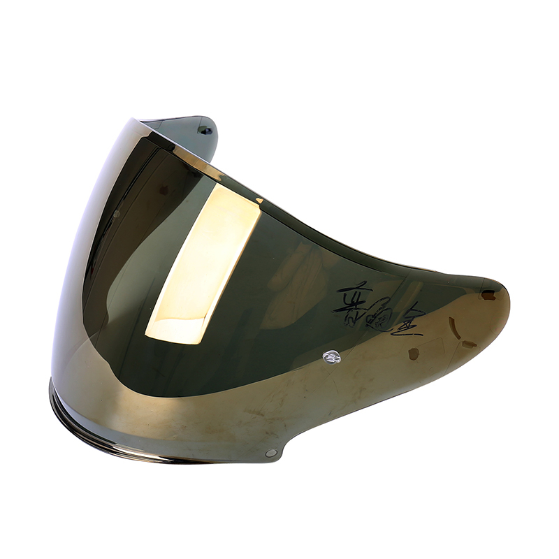 Gold Sun Shading Motorcycle Helmet Visor