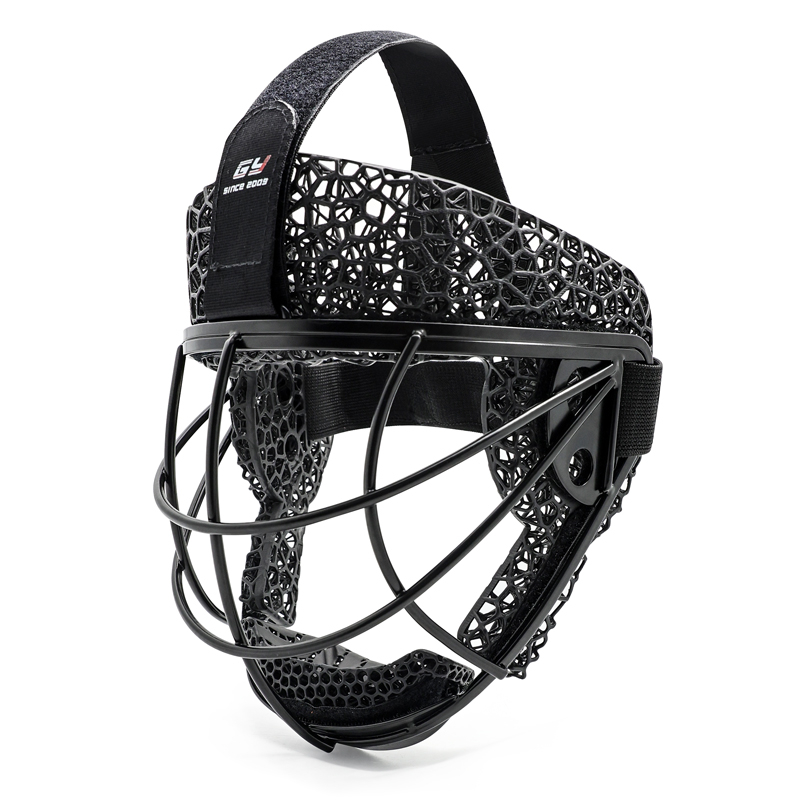 Custom 3D Printed Foam Metal Field Hockey Defensive Corner Mask