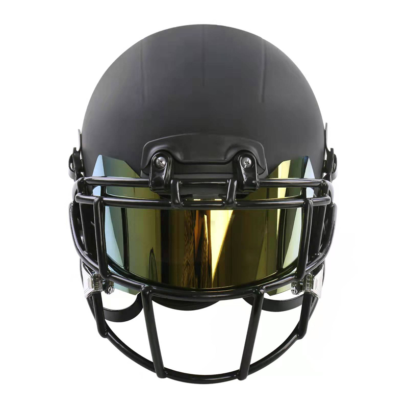 Electroplated Universal American Football Visor