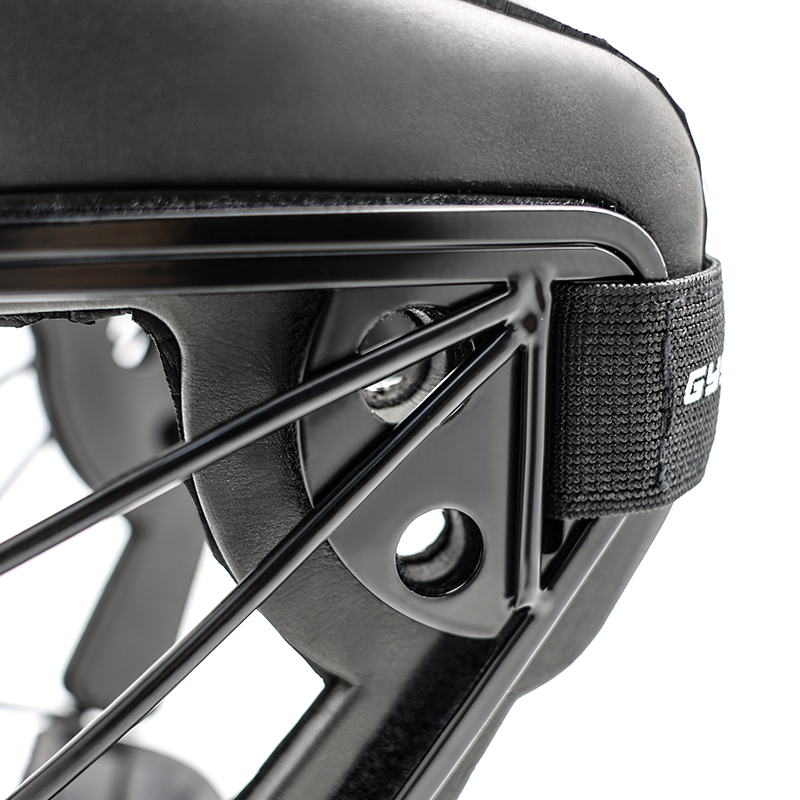 Cat-eye Black Metal Field Hockey Penalty Corner Defense Player Mask