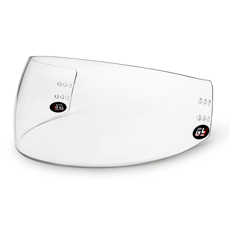 Professional Anti-Scratch Fog-Free Clear HD Ice Hockey Visor