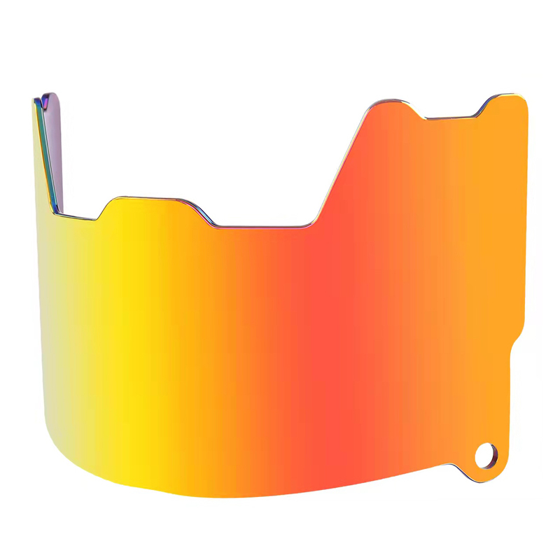 Frameless Custom American Football Visor For Glasses Wearers