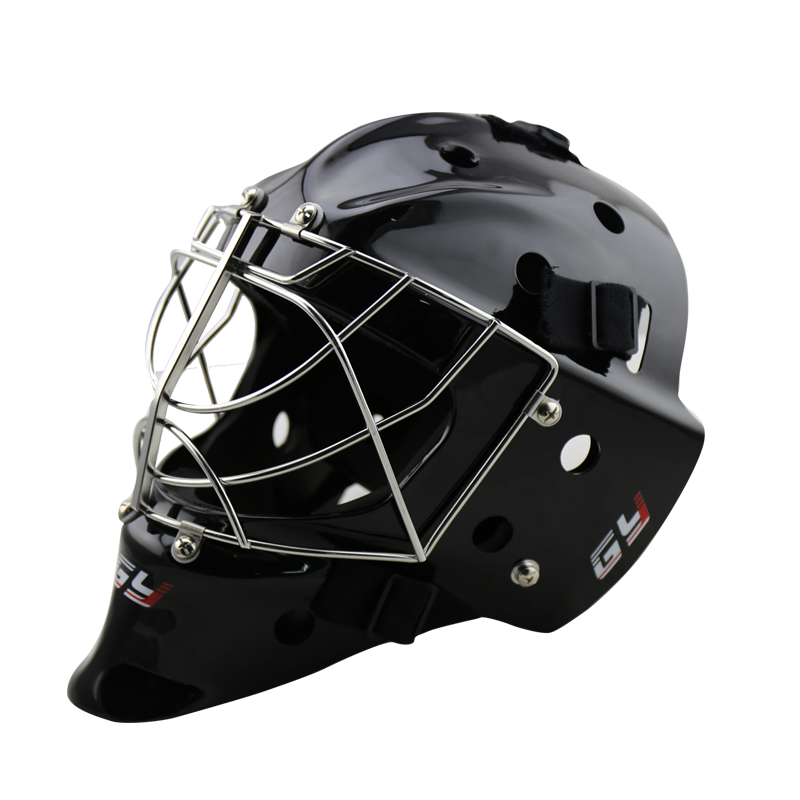 Steel Head Protective Ice Hockey Goalie Helmet