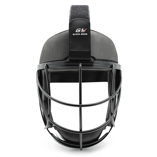 Cat-eye Black Metal Field Hockey Penalty Corner Defense Player Mask