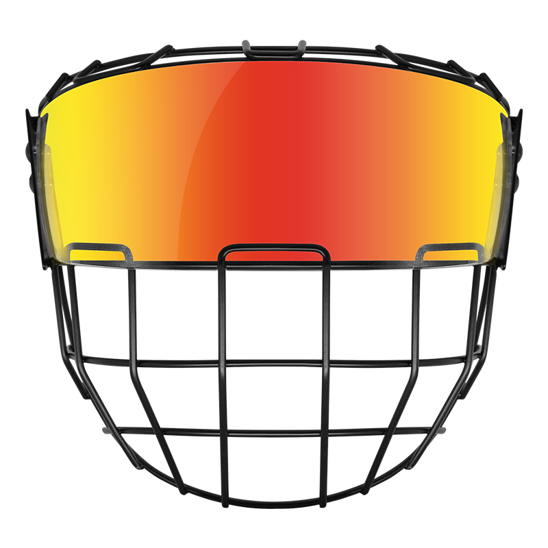 Ice Hockey Cage with Visor Combo for Adults and Youth