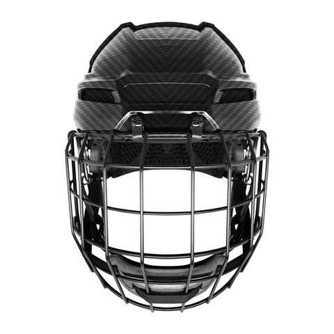 Original Carbon Fiber 3D Printed Liner Ice Hockey Helmet Custom