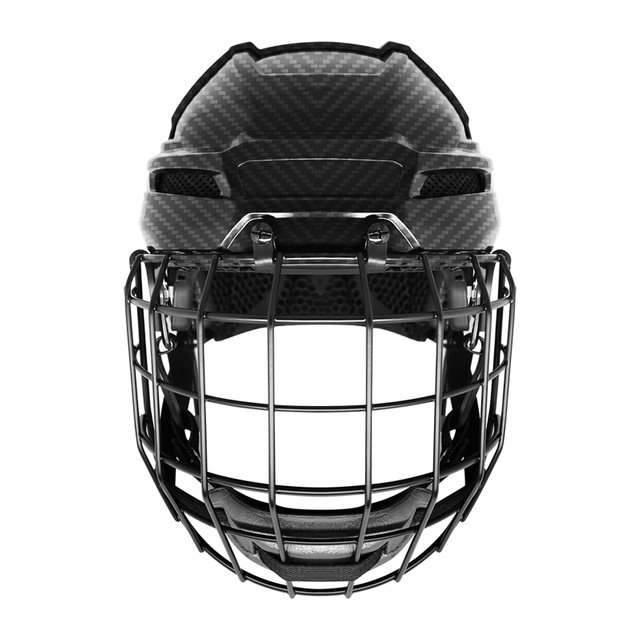 Original Carbon Fiber 3D Printed Liner Ice Hockey Helmet Custom