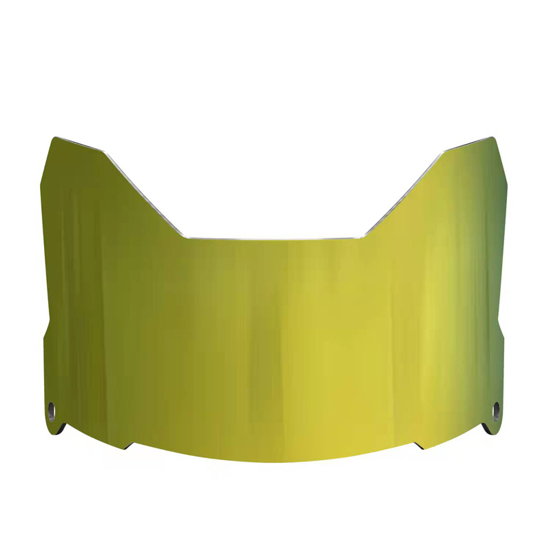 Electroplated Universal American Football Visor