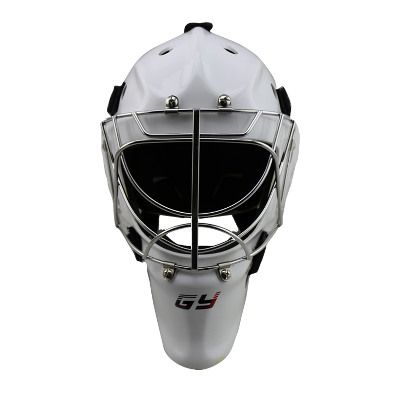 Steel Head Protective Ice Hockey Goalie Helmet