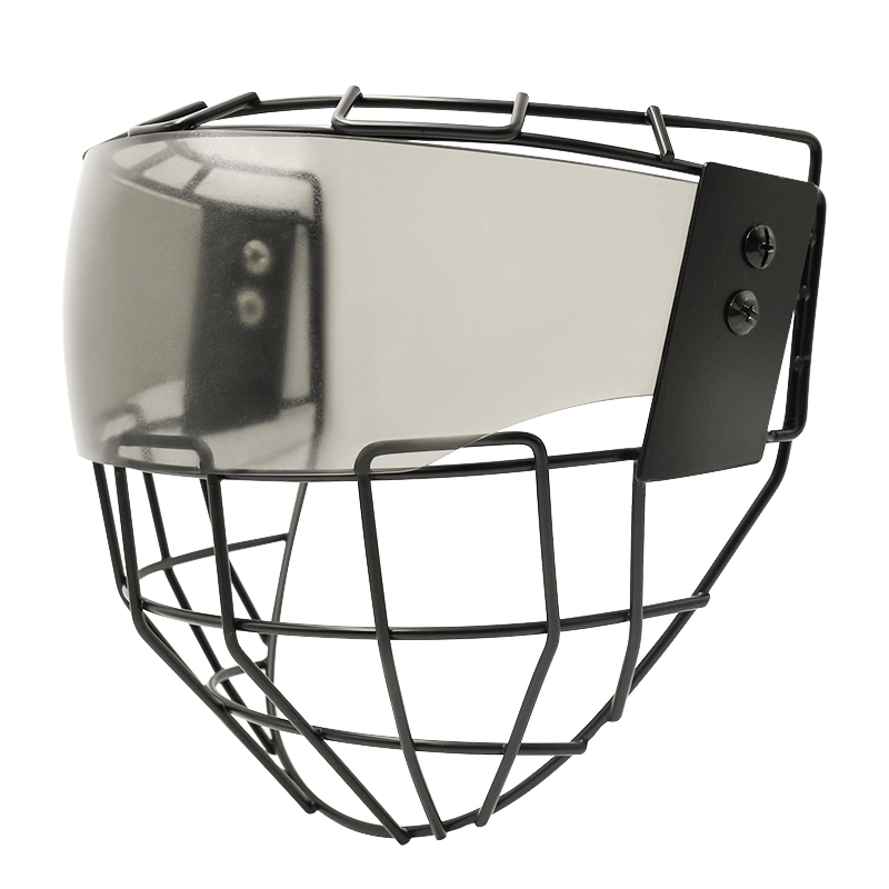 Black Ice Hockey Helmet Face Cage Visor Shield