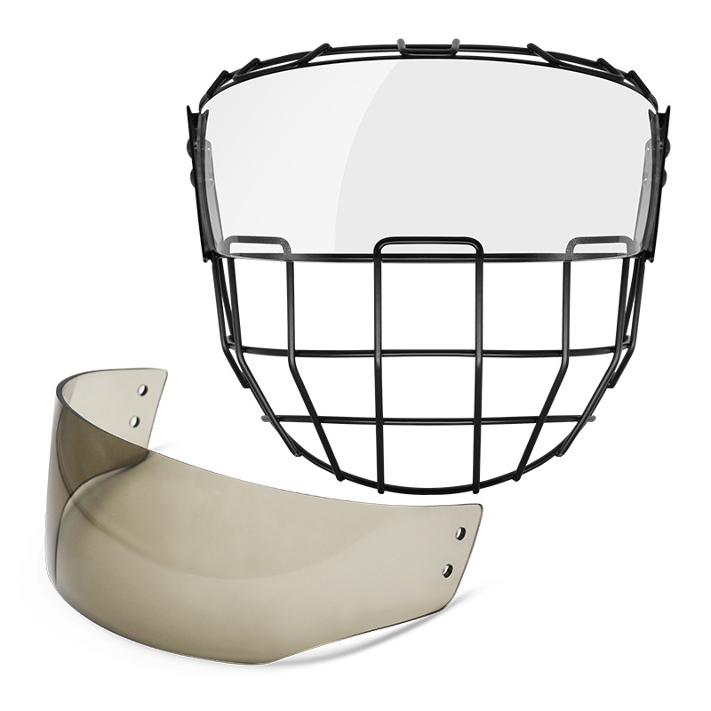 Ice Hockey Cage with Visor Top for Adults and Youth