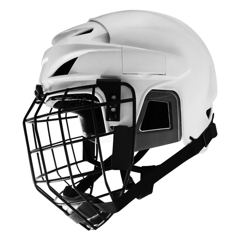 Medium Adjustable Head Protection Ice Hockey Helmet