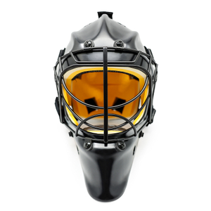 Stainless Steel Cat-eye Grille Custom Field Hockey Goalie Helmet