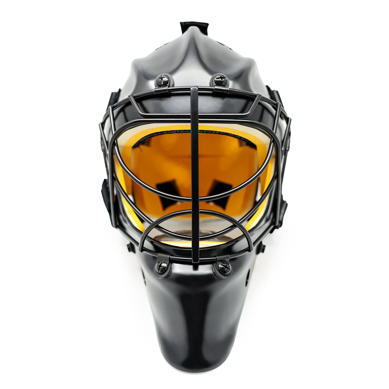 Stainless Steel Cat-eye Grille Custom Field Hockey Goalie Helmet