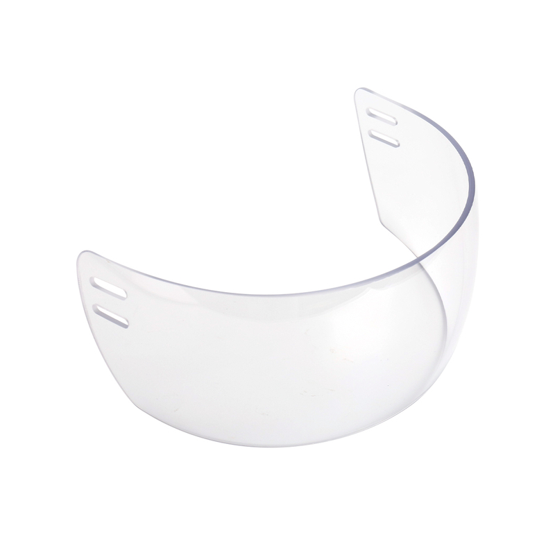 Transparent Impact Resistant Anti Fog Ice Hockey Visor