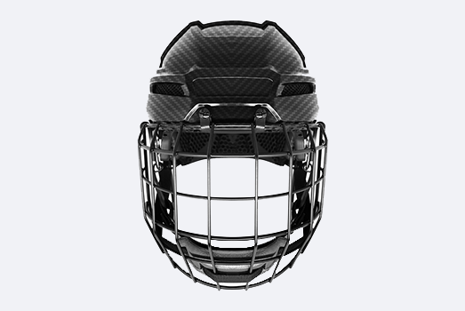 Ice Hockey Player Helmet