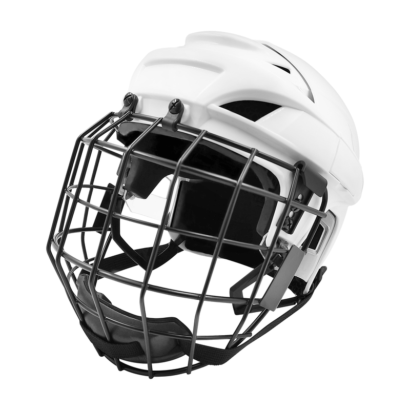 Medium Adjustable Head Protection Ice Hockey Helmet