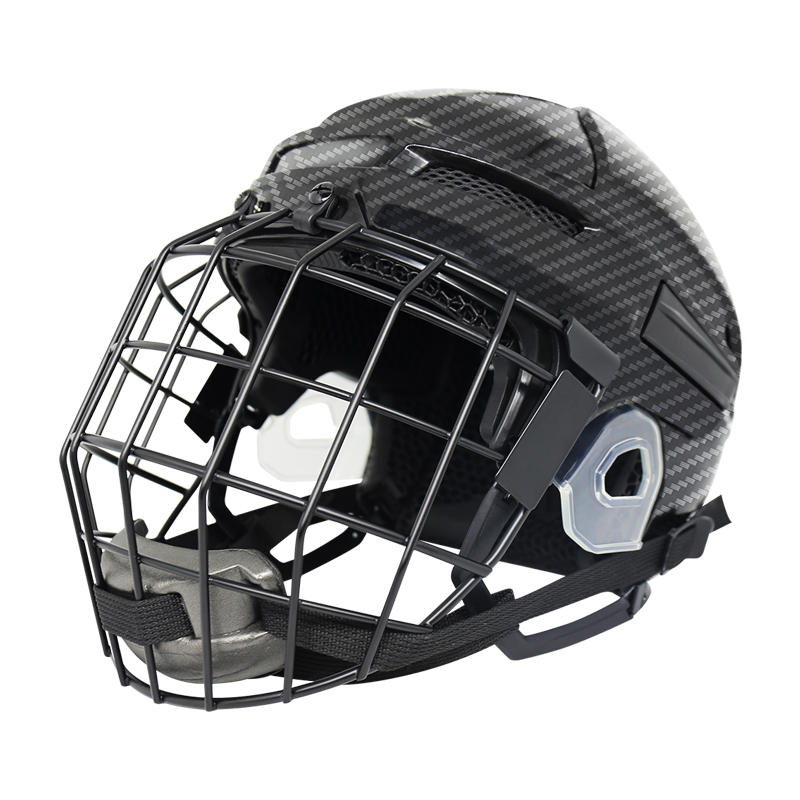 Original Carbon Fiber 3D Printed Liner Ice Hockey Helmet Custom