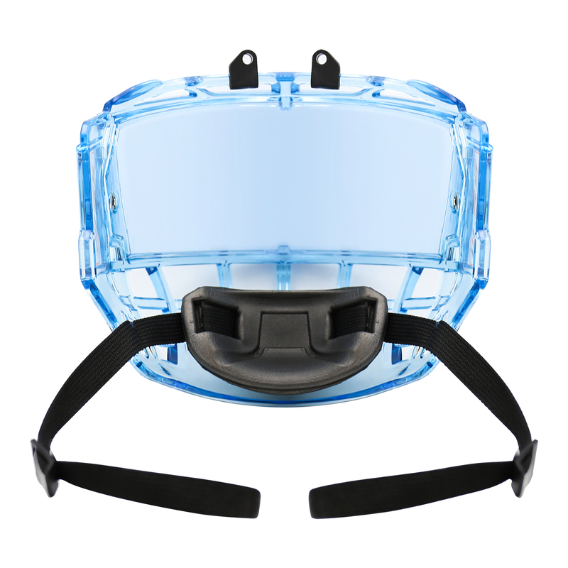 Blue Junior Ice Hockey Cage XS for Ice Hockey Helmet