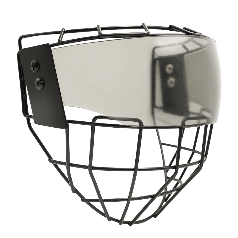 Black Ice Hockey Helmet Face Cage Visor Shield