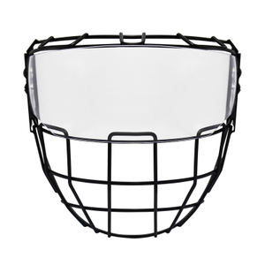 Black Ice Hockey Helmet Face Cage Visor Shield