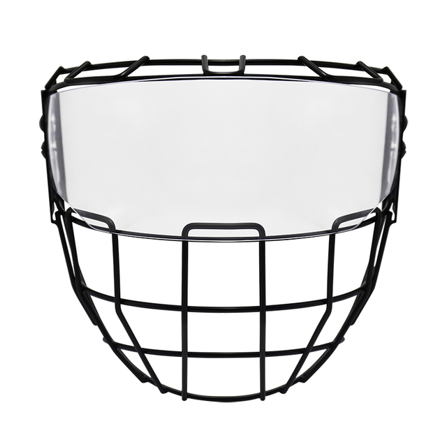 Black Ice Hockey Helmet Face Cage Visor Shield