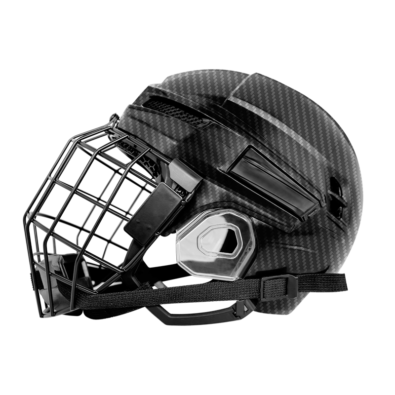 Original Carbon Fiber 3D Printed Liner Ice Hockey Helmet Custom