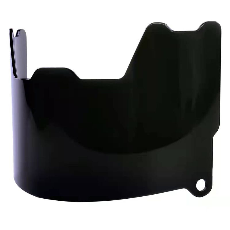 Black Frameless Impact Resistant American Football Visor