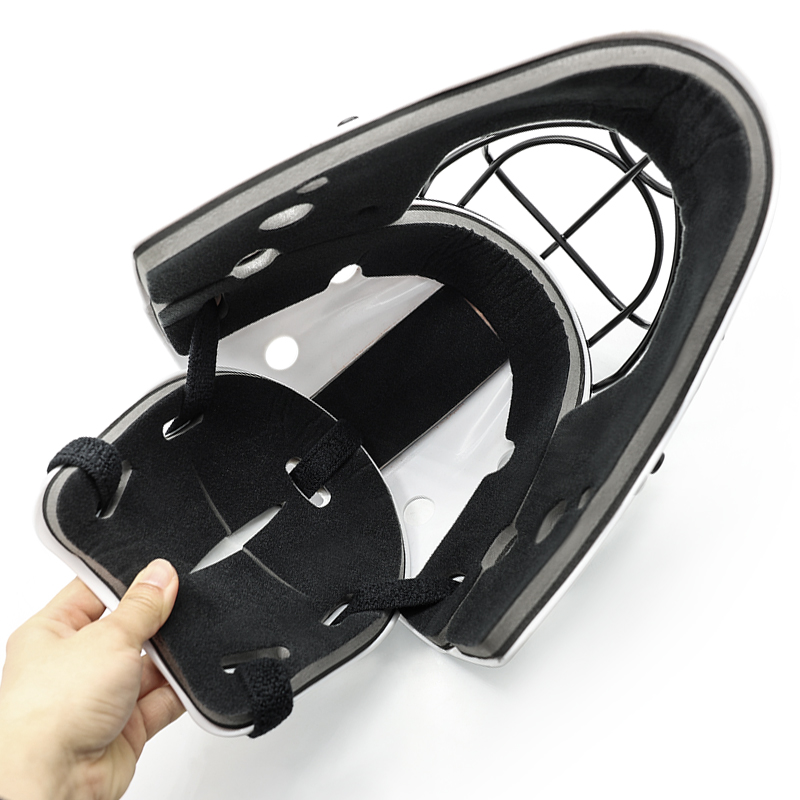 ABS Shell Ventilated Junior Floorball Goalkeeper Helmet Mask