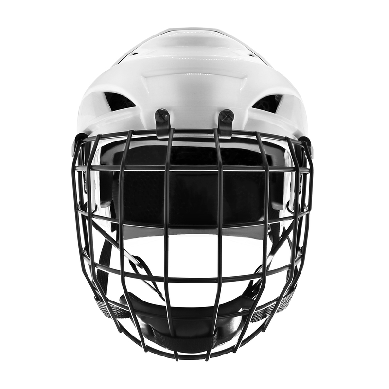 Medium Adjustable Head Protection Ice Hockey Helmet