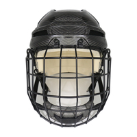 Original Carbon Fiber Ice Hockey Helmet with Cage