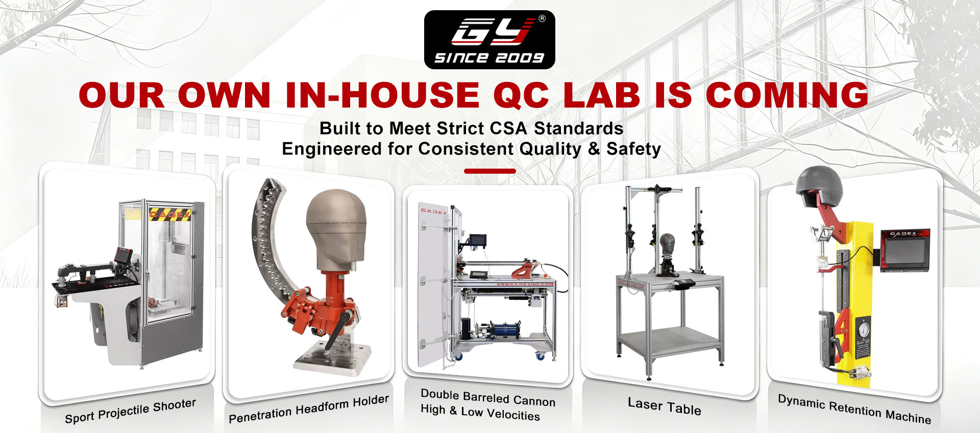 GY In-house QC Lab