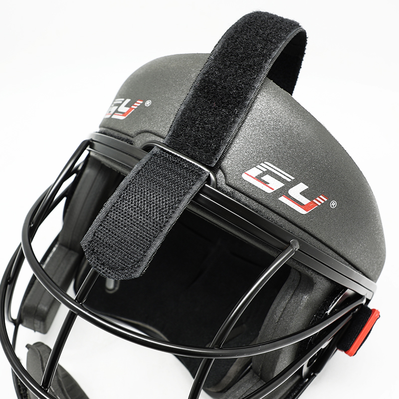 Premium Safety Field Hockey Face Mask with Back Plate