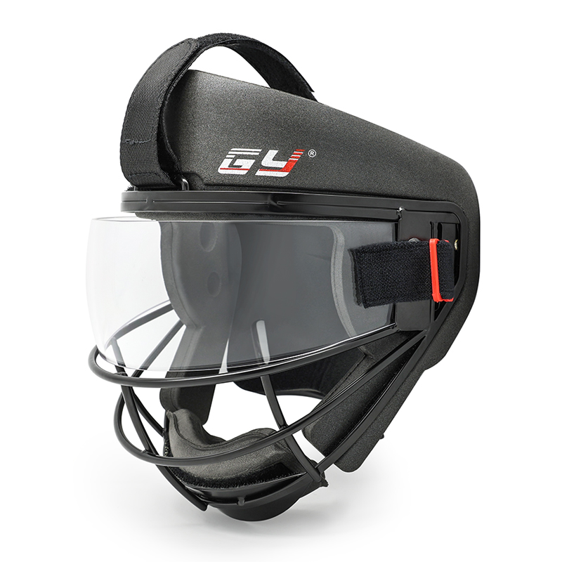 Premium Field Hockey Penalty Corner Face Mask with Visor